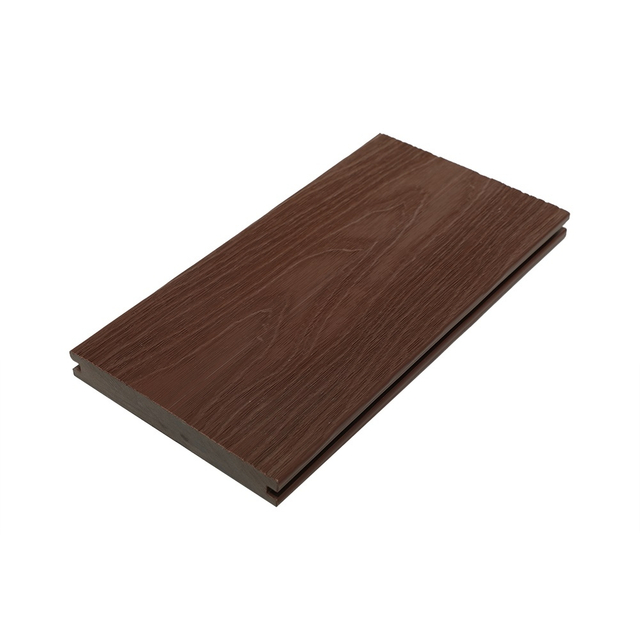 Solid Co-extrusion Decking WPC Wood Plastic Composite Flooring