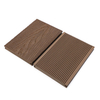 Solid Embossed WPC Wood Plastic Composite Decking With Wood Grain