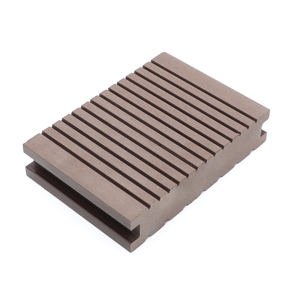 Solid WPC Decking Wood Plastic Composite Flooring Board