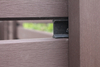 Wood Plastic Composite WPC Garden Fencing