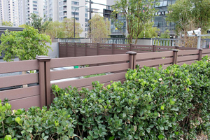 Wood Plastic Composite WPC Garden Fencing
