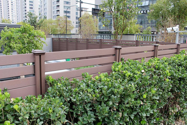Wood Plastic Composite WPC Garden Fencing
