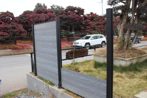 WPC Waterproof Fence Aluminum Fencing 
