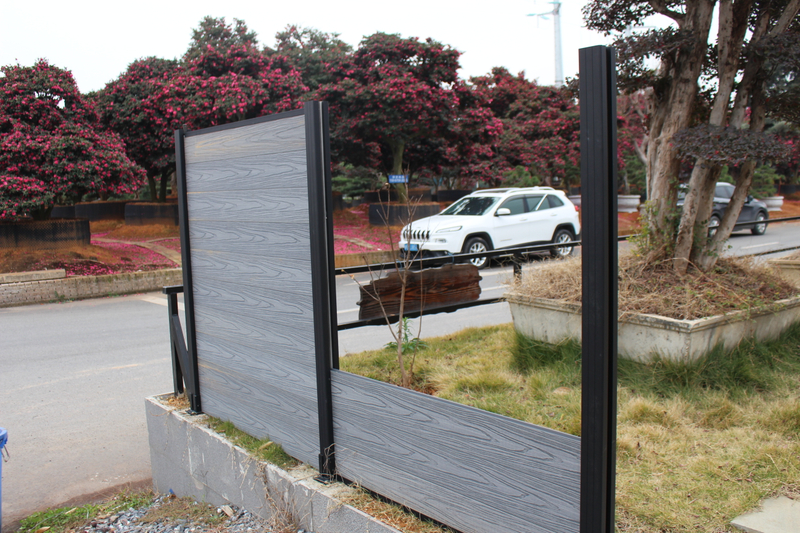 WPC Waterproof Fence Aluminum Fencing 