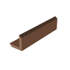 Edge Caps for composite decking wall panel corner