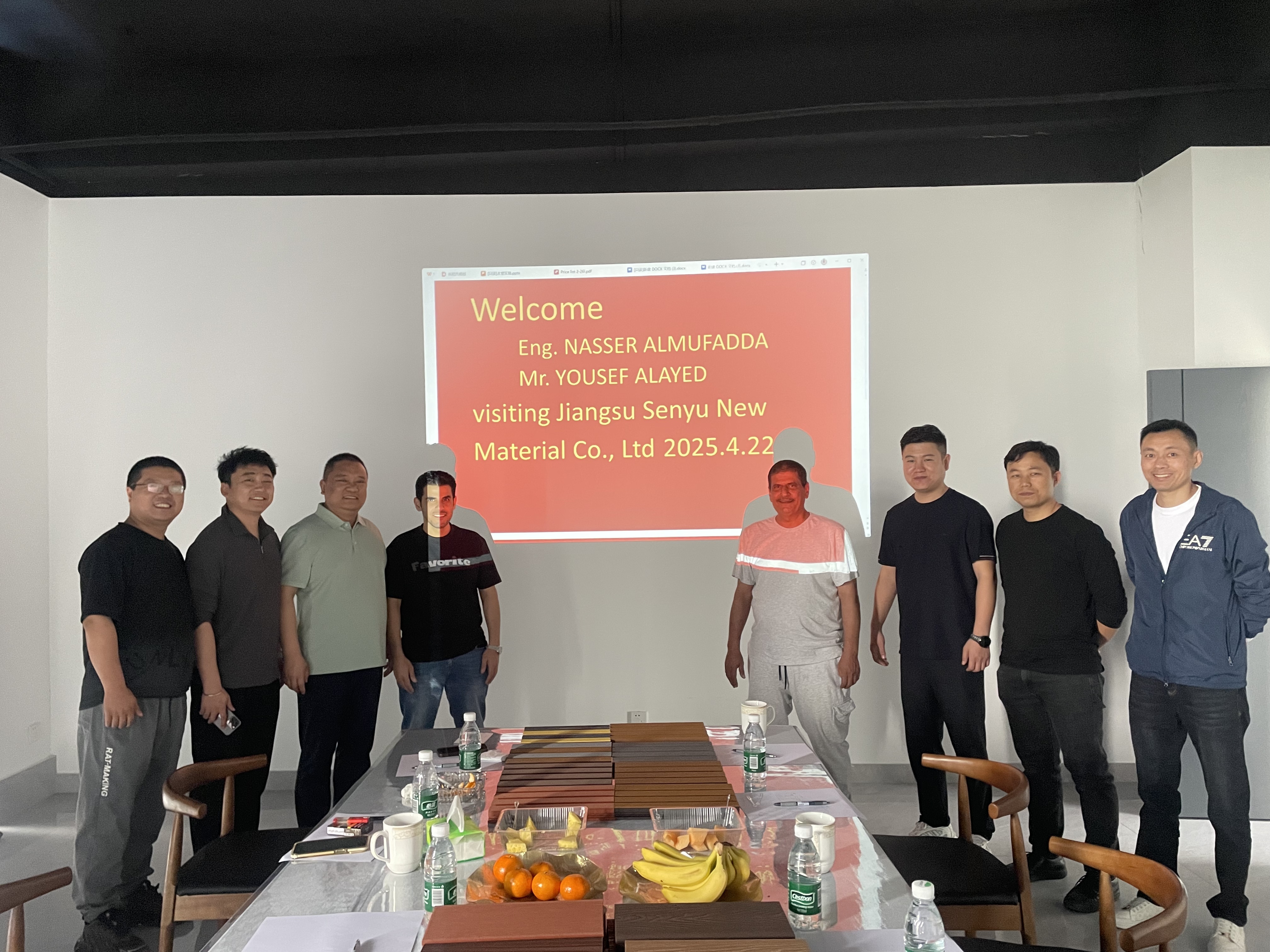 welcome customer visit factory